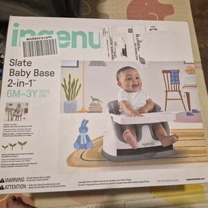 Ingenuity Slate Baby Base 2-in-1 Seat